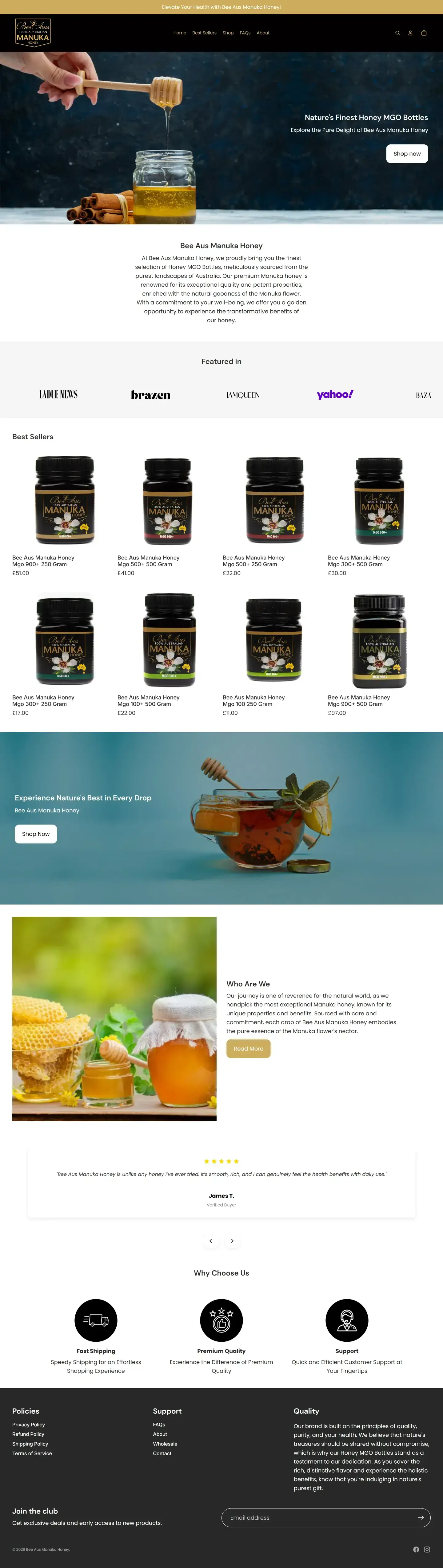 Beeaus Honey Full Screenshot